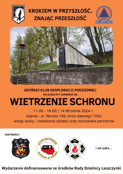 Zwiedzanie zabytkowego schronu przy ul. Morskiej 189