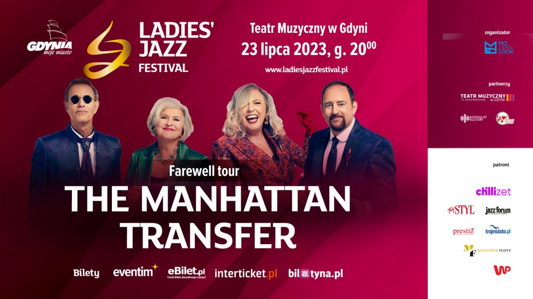 Ladies' Jazz Festival: The Manhattan Transfer (mat. organizatora)