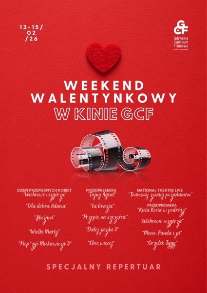 Weekend walentynkowy w kinie GCF
