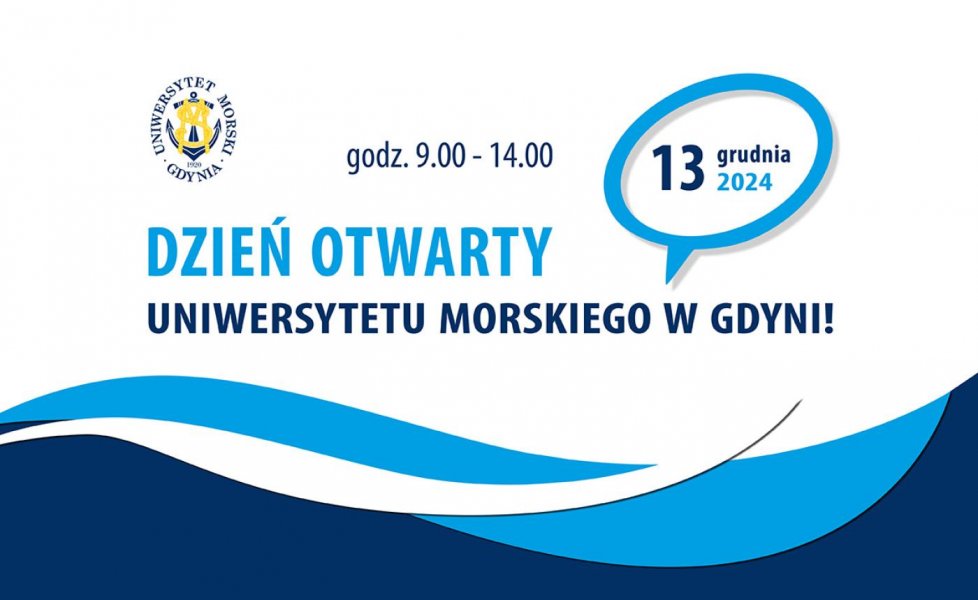 Dzień Otwarty Uniwersytetu Morskiego // mat. prasowe