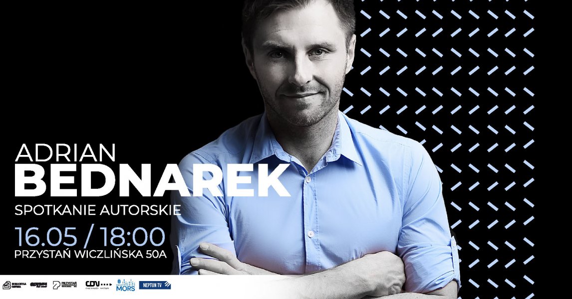 Spotkanie autorskie z Adrianem Bednarkiem