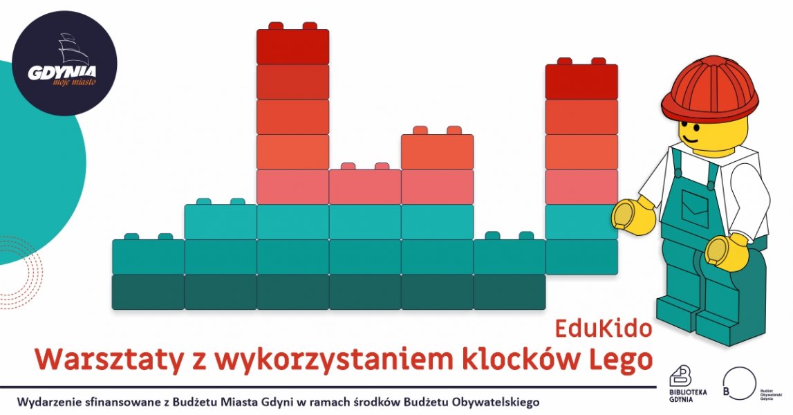 „Średniowieczny Zamek” – warsztaty z wykorzystaniem klocków Lego w Bibliotece Obłuże