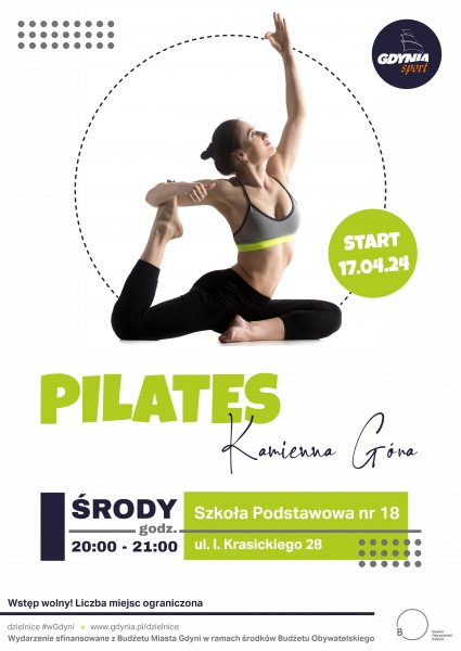 Pilates co środę na Kamiennej Górze