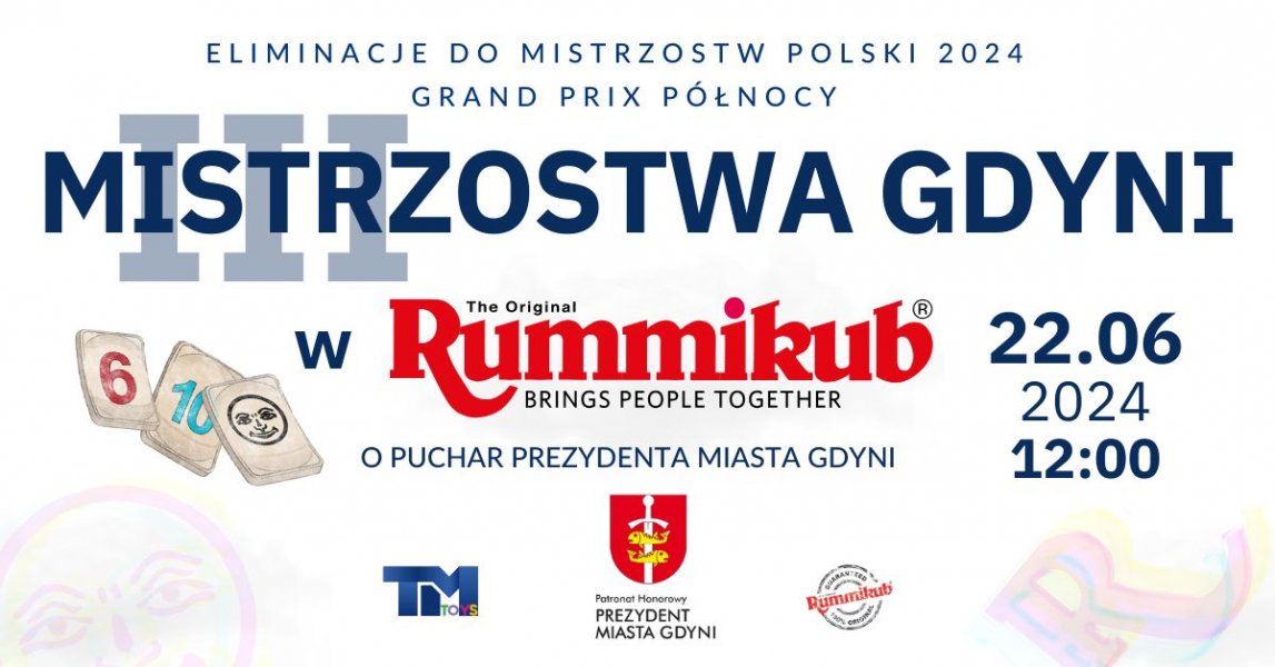 III Mistrzostwa Rummikub o Puchar Prezydenta Miasta Gdyni