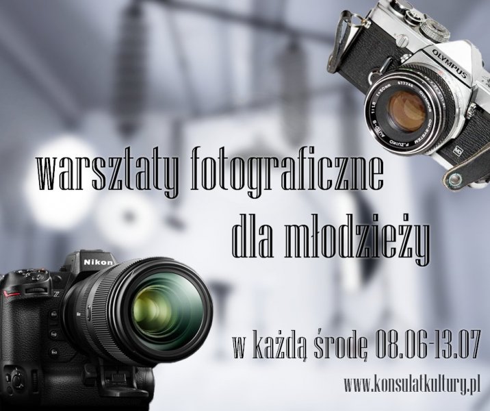 Warsztaty fotograficzne z dla młodzieży i osób dorosłych