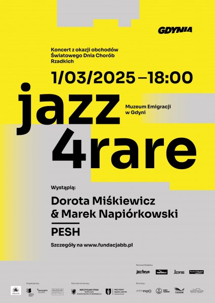 Jazz4Rare 2025: Dorota Miśkiewicz & Marek Napiórkowski, PESH