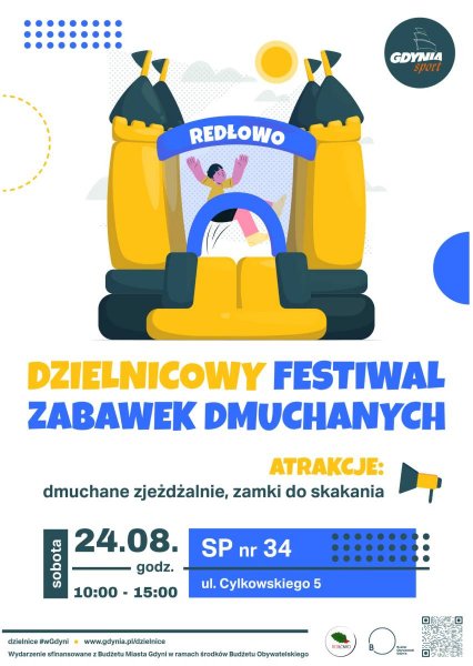 Dzielnicowy Festiwal Zabawek Dmuchanych w Redłowie (mat. organizatora)