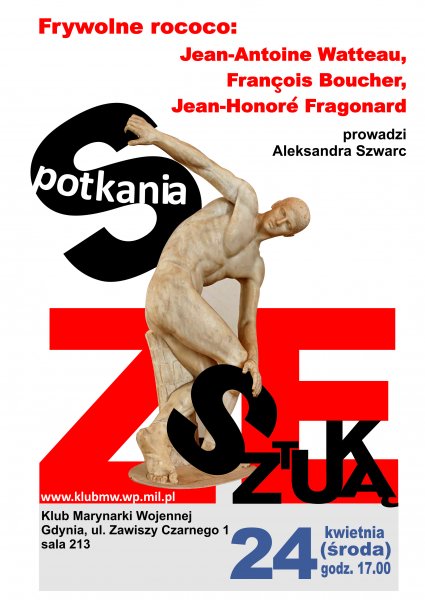Spotkania ze Sztuką: Frywolne rococo - plakat