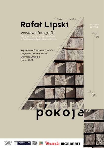 Rafał Lipski - wystawa fotografii pt. 