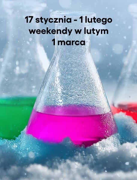 Warsztaty Rodzinne. Mroźne eksperymenty 3+