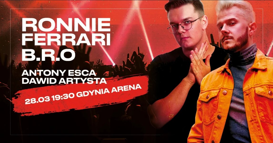 Gala rapu: Ronnie Ferrari, B.R.O (mat. organizatora)