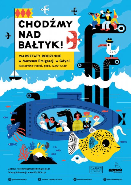 Chodźmy nad Bałtyk! Warsztaty dla rodzin z dziećmi
