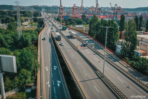 Ruszają prace przy wymianie dylatacji na Estakadzie Kwiatkowskiego (fot. Marcin Mielewski)
