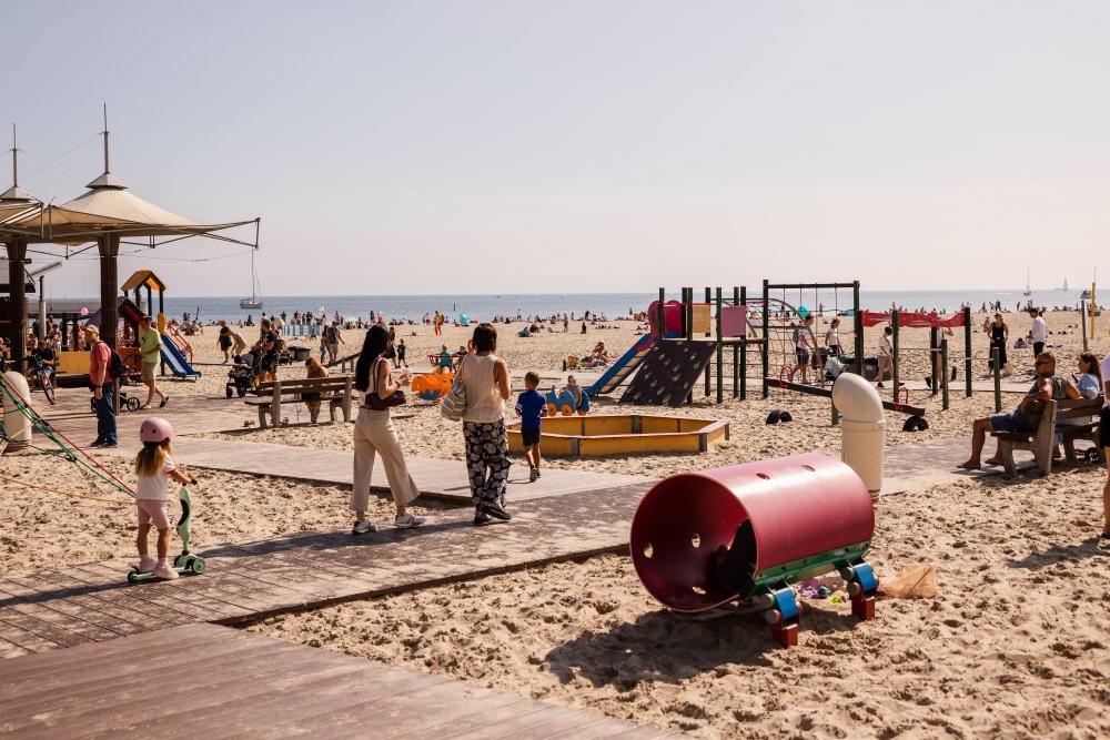 Plac zabaw na Plaży Śródmieście