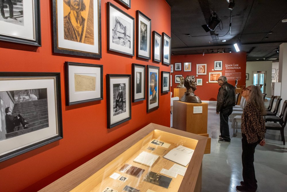 Muzeum Szukalskiego w Gdyni - widok na wystawę stałą
