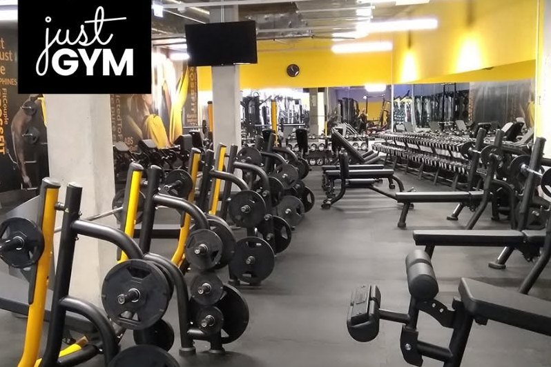 Urządzenia do ćwiczeń w siłowni Just Gym