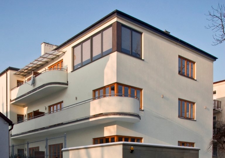 Modernizm, Willa Guttmanów w Gdyni, widok z zewnątrz