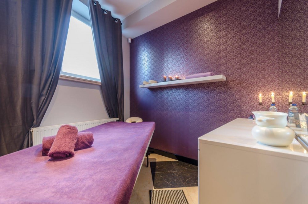 Wnętrze salonu masażu Vanity Day Spa