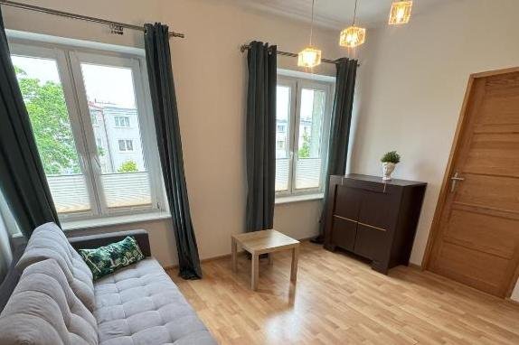 Salon w obiekcie Etezje Apartamenty Legionów 50
