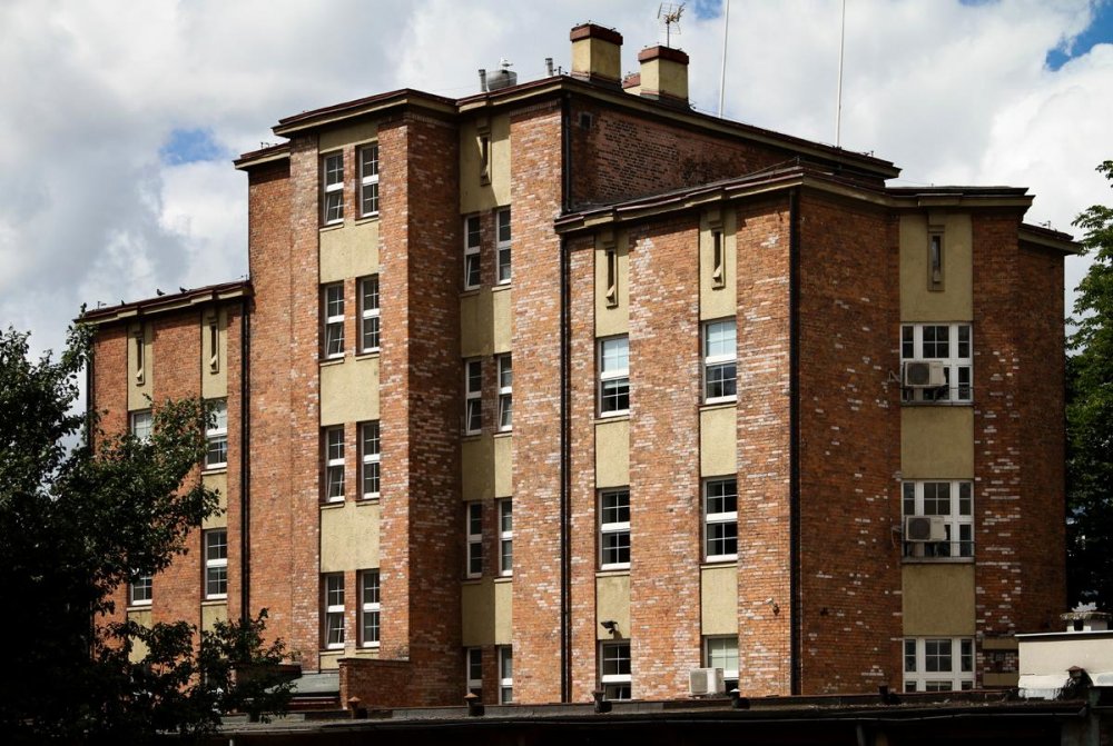 Modernizm. Dom Rybaka w Gdyni, widok  z zewnątrz