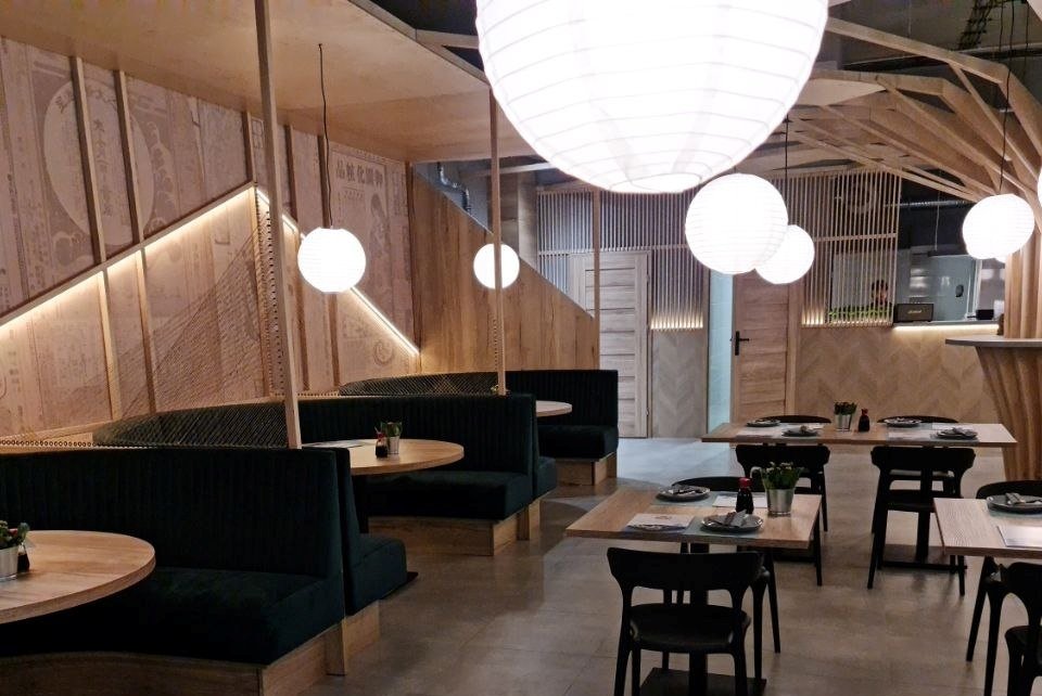 Wnętrze lokalu Osaka Sushi w Gdyni