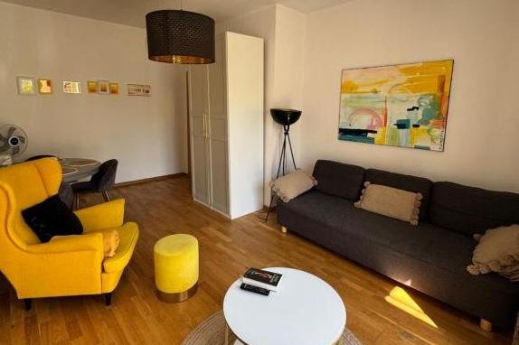 Salon w obiekcie noclegowym Słoneczna Gdynia