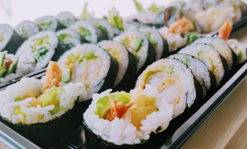 sushi serwowane w Sushi Fresh