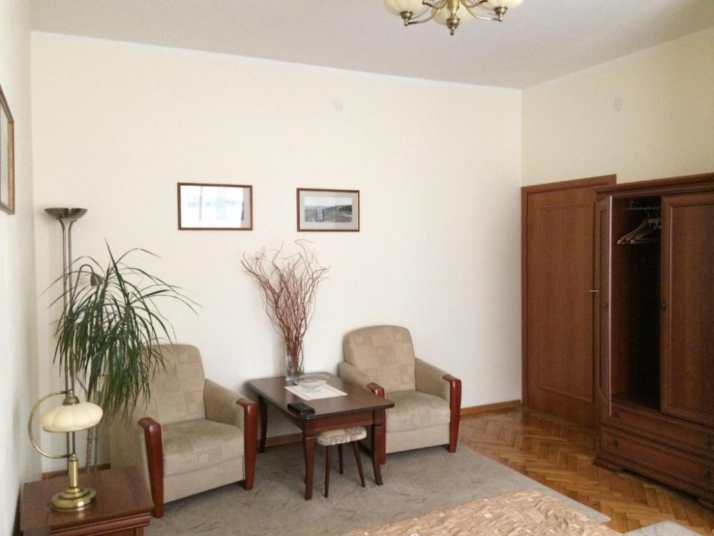Apartament Centrum, widok na jeden z pokoi