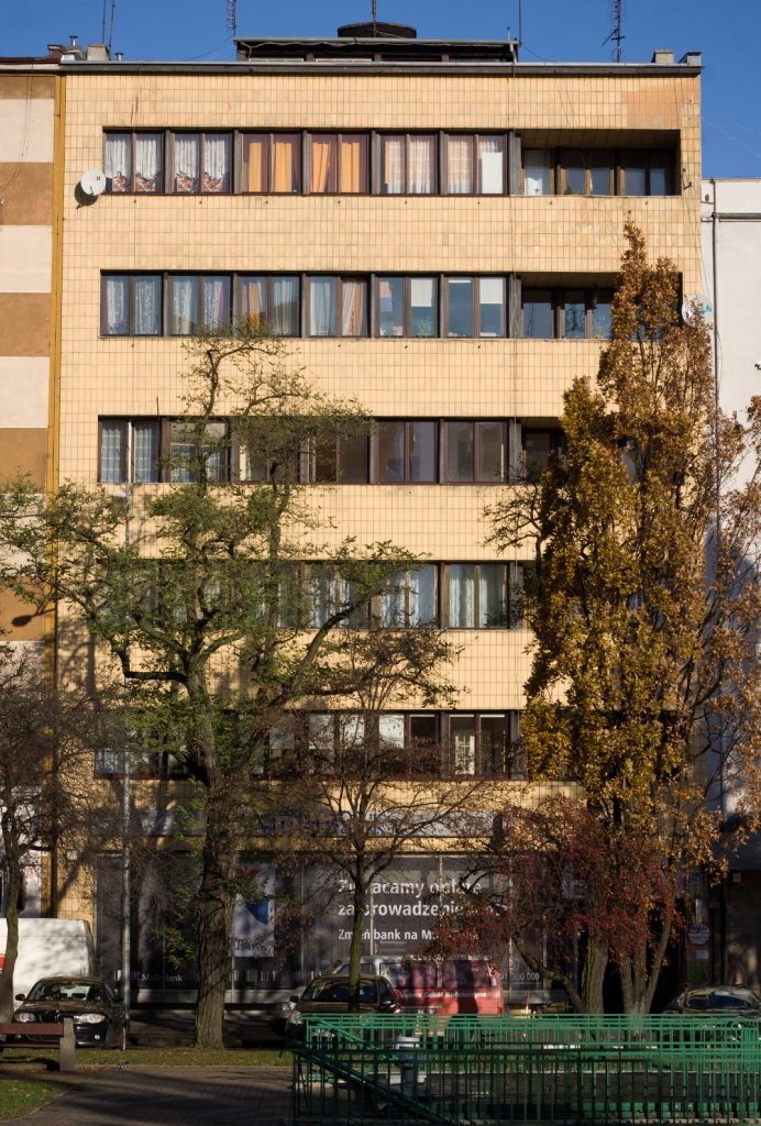 Modernizm, kamienica Jurkowskiego - widok budynku z zewnątrz