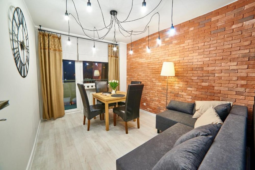 Salon w obiekcie Apartament w Centrum Gdyni