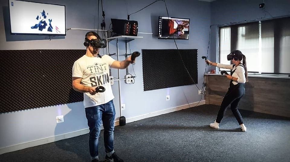 Cyber strefa, wnętrze vr studio