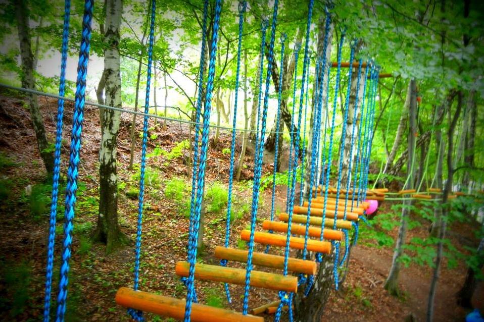 park linowy góra harców