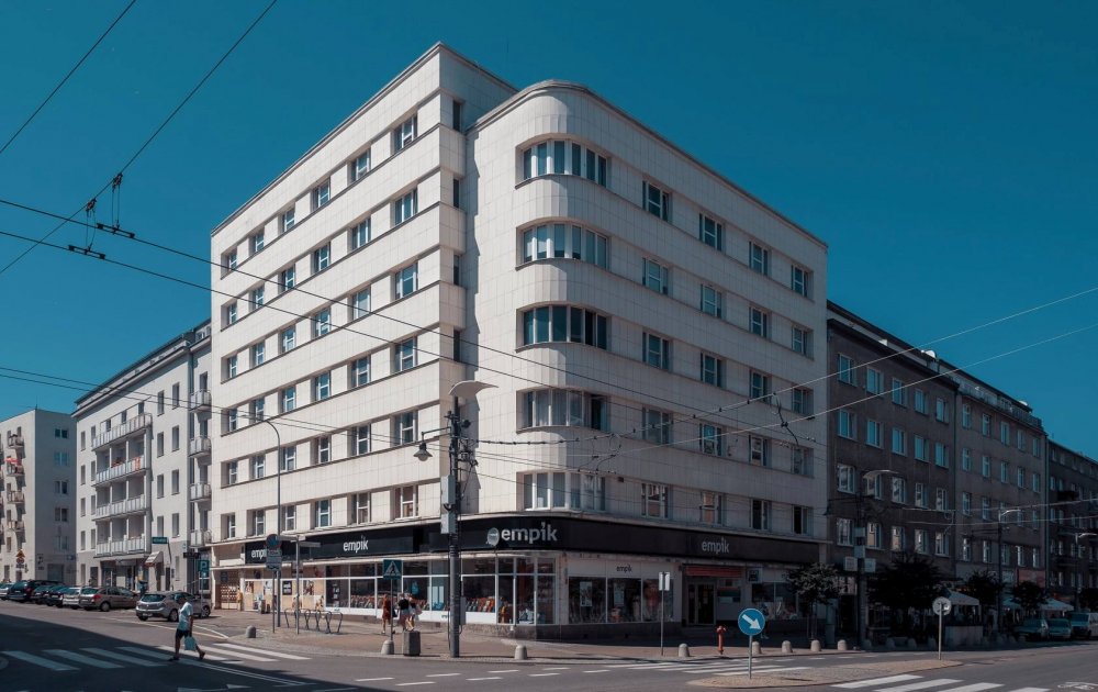 Modernizm, kamienica Orłowskich, widok z zewnątrz