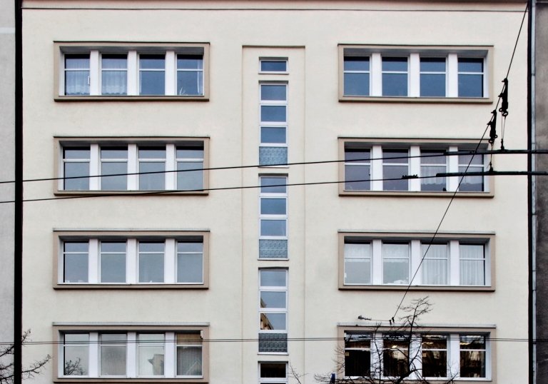 Modernizm, kamienica Szydarowskiej w Gdyni, widok z zewnątrz