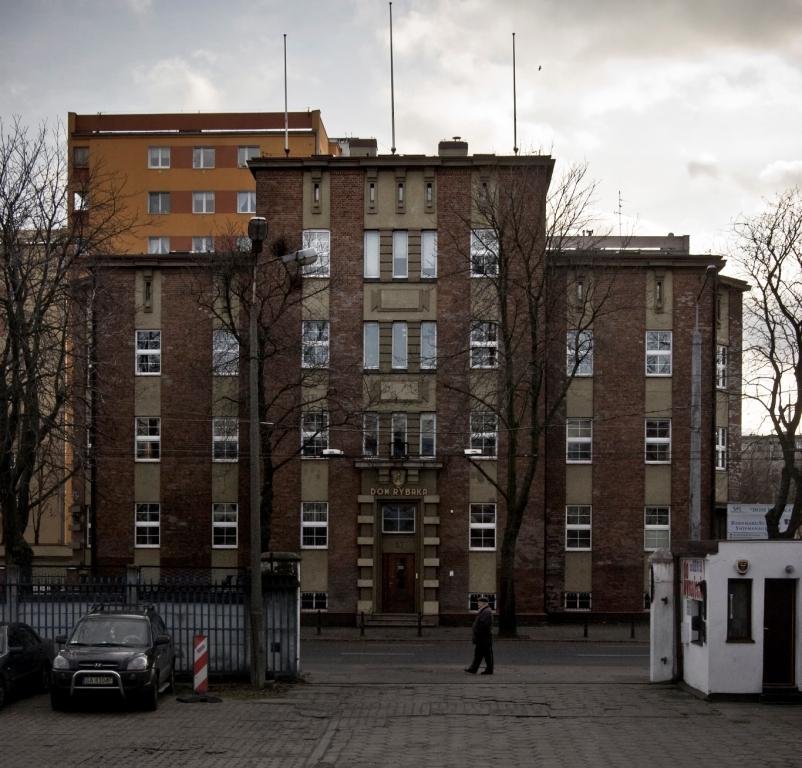 Modernizm, Dom Rybaka - widok budynku z zewnątrz