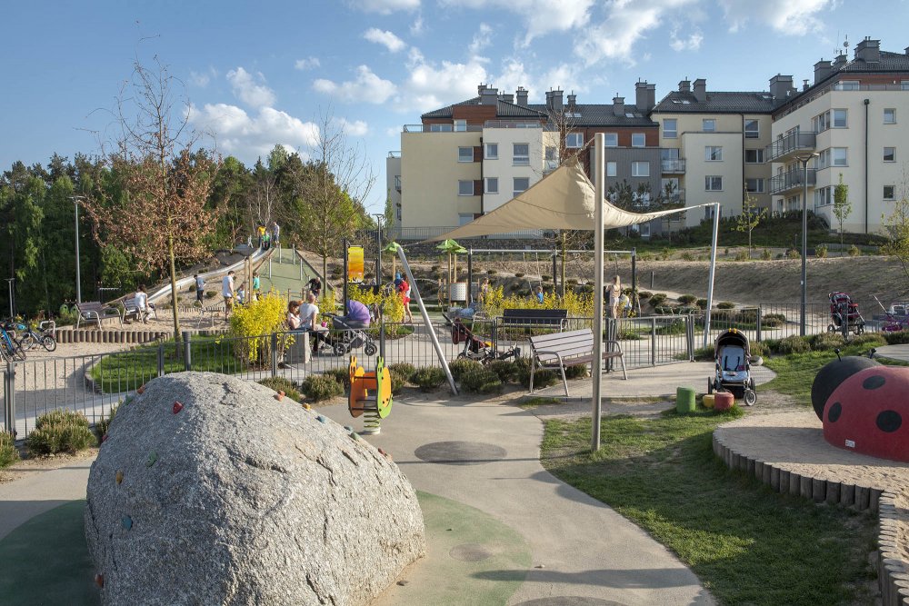 Plac zabaw przy Janki Brylla // fot. Grupa Inwestycyjna Hossa SA