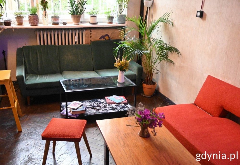 Wnętrze kawiarni Kosmos w Gdyni