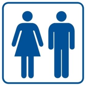 WC piktogram
