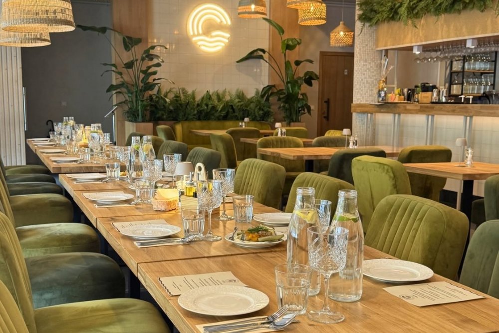 Wnętrze restauracji Gdynia Centralna