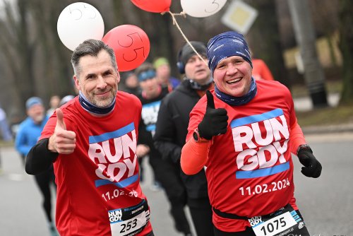 Pacemakerzy Biegu Urodzinowego Gdyni (fot. Michał Puszczewicz / Gdyńskie Centrum Sportu)