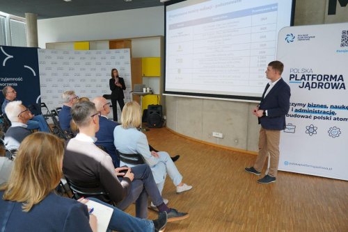 Spotkanie informacyjne dla gdyńskich przedsiębiorców z przedstawicielami Polskich Elektrowni Jądrowych (fot. Magdalena Starnawska)
