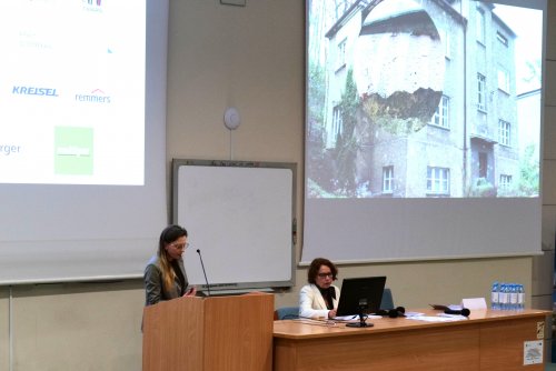 Luiza Skrzypkowska podczas wystąpienia na XXIII EKIR (fot. materiały organizatora EKIR)