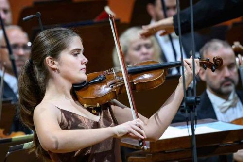 Zoja Syguda to jedna z najbardziej obiecujących skrzypaczek młodego pokolenia w Polsce (fot. Szkoła Muzyczna)