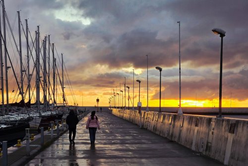 Gdynia już mocno jesienna. Zdjęcie z naszej grupy na FB „Gdynia w obiektywie