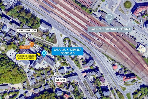 Mapa lokalizacyjna MIR 