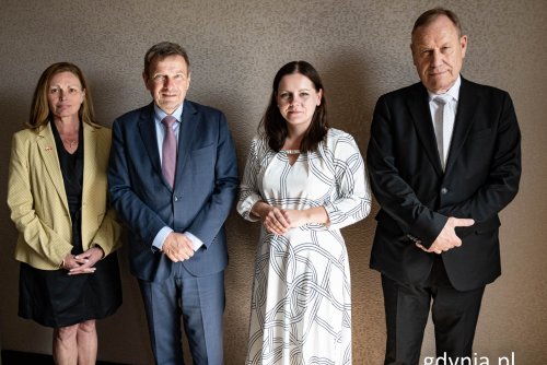Spotkanie ambasadora Królestwa Danii z Prezydent Gdyni, fot. Michał Sałata