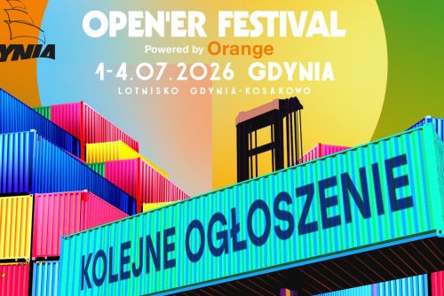 Ostatnie ogłoszenie Open’era 2026. Do składu dołącza 25 artystów (Grafika: Open'er Festival)