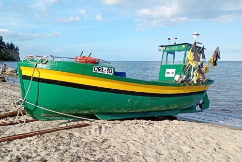 W środę 29 lipca na plaży w Orłowie panują idealne warunki do kąpieli (fot. Waldemar Ulanowski)