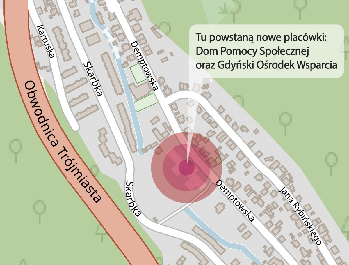 DPS i GOW powstaną przy ul. Demptowskiej 46 DPS i GOW powstaną przy ul. Demptowskiej 46