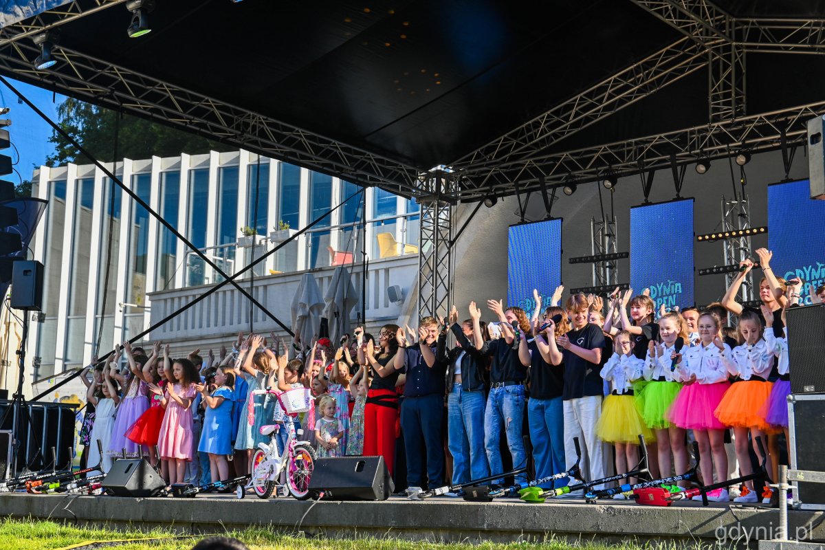 Koncert finałowy Gdynia Open 2022 odbył się w Muszli Koncertowej na Placu Grunwaldzkim // fot. Paweł Kukla